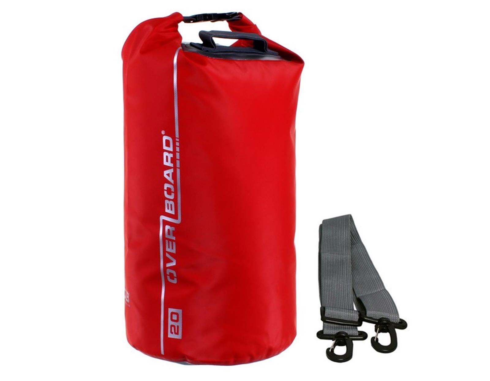 Overboard Dry Tube Bag 20 Liter red