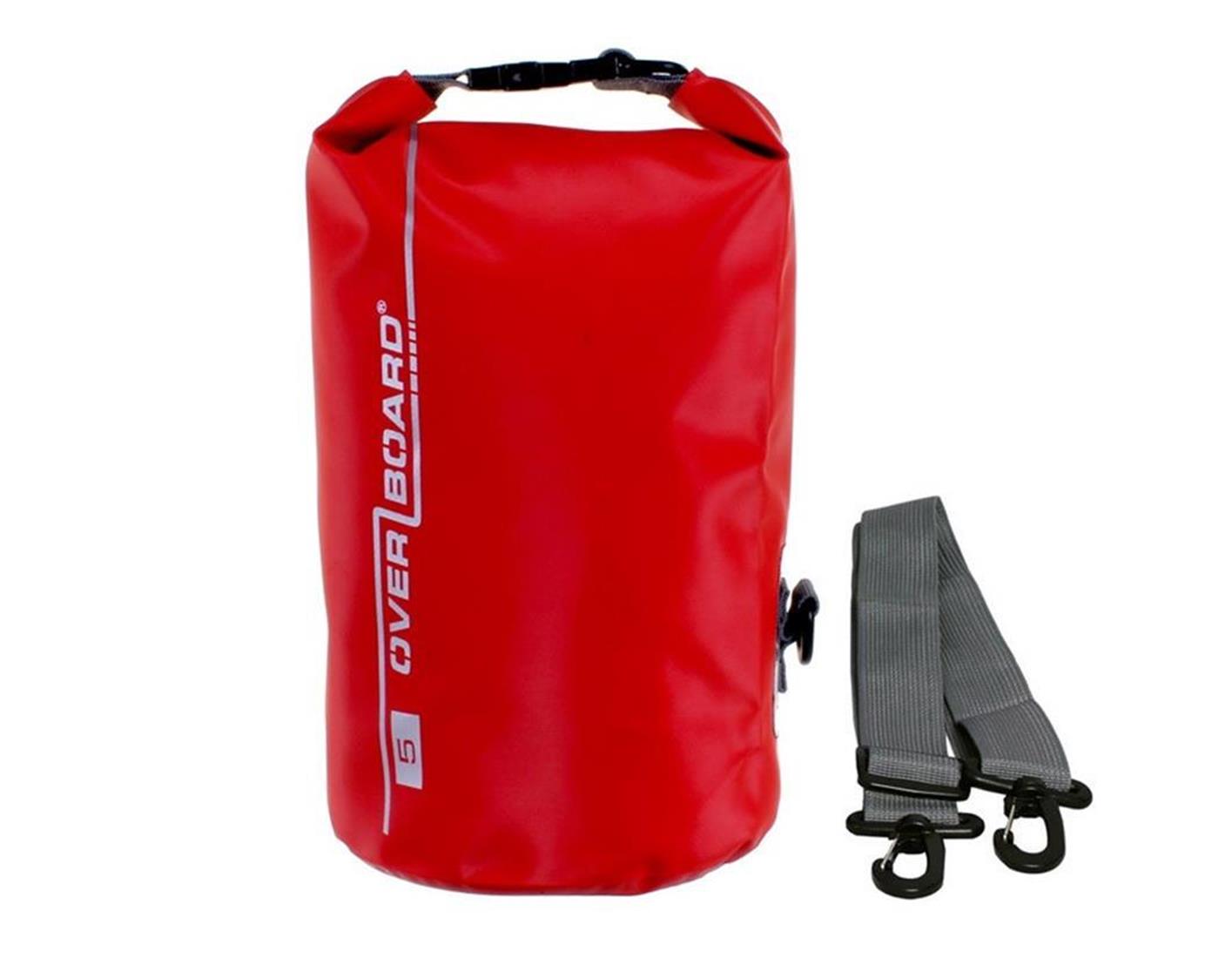 Overboard Dry Tube Bag 5 Liter red