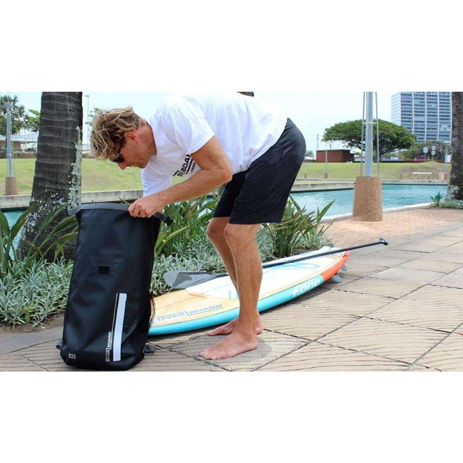 OverBoard waterproof Backpack 45 Lit Black - 5