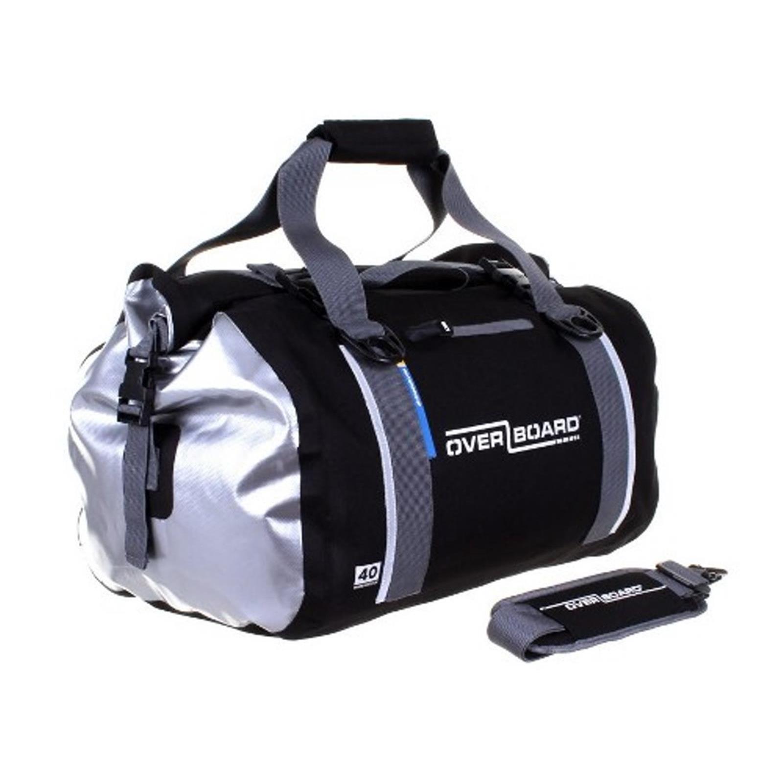 Overboard Waterproof Duffel Bag 40 Liters Black - 3