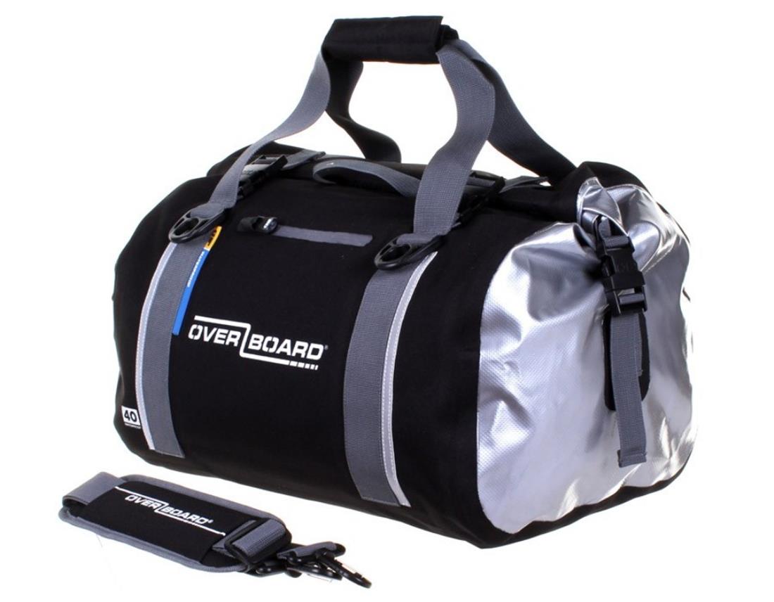 Overboard Waterproof Duffel Bag 40 Liters Black