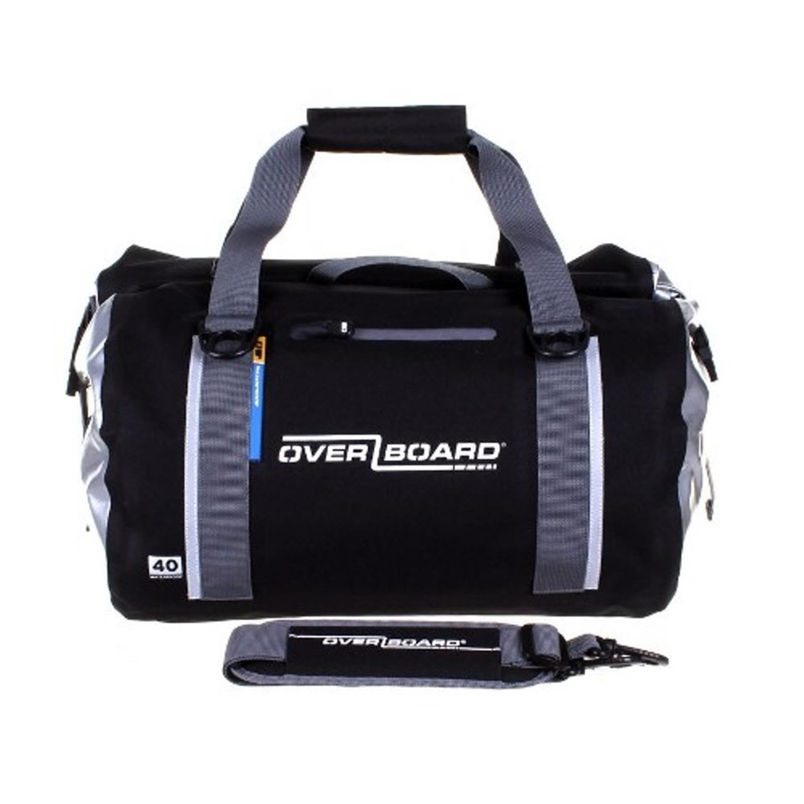 Overboard Waterproof Duffel Bag 40 Liters Black - 2