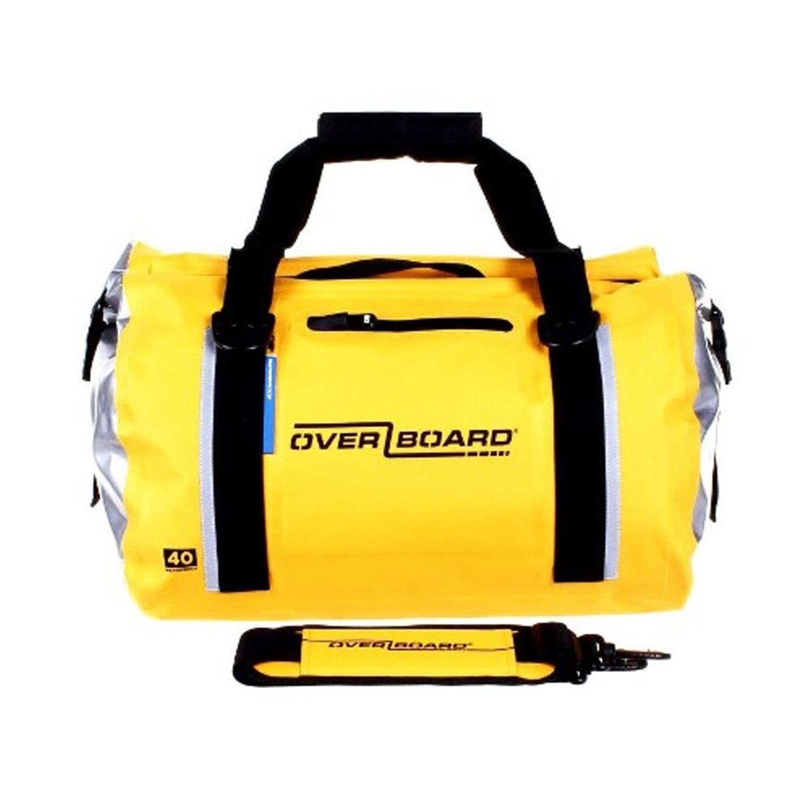 Overboard Waterproof Duffel Bag 40 Liters Yellow - 2