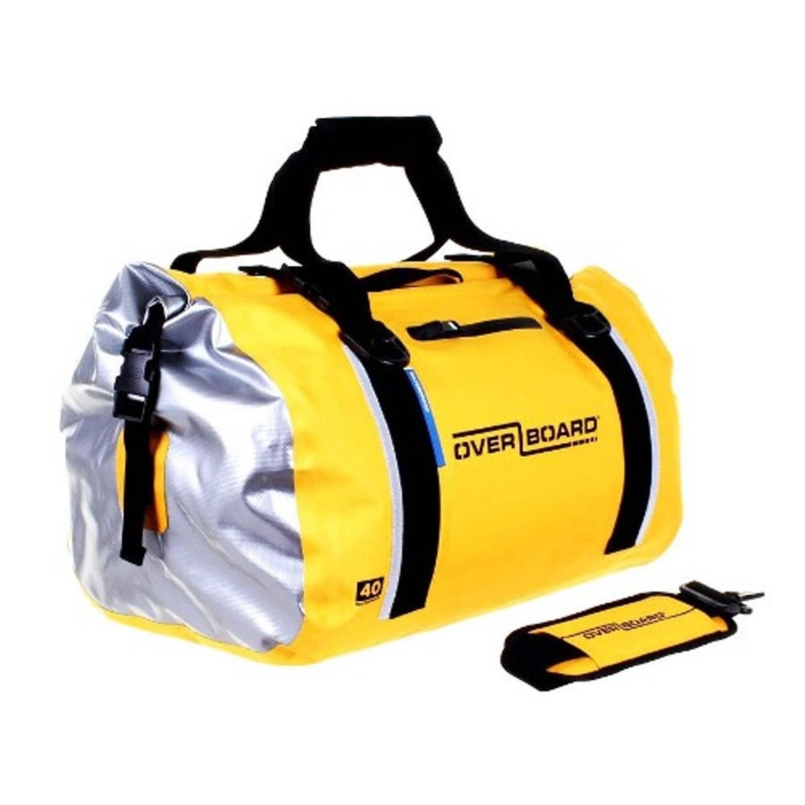 Overboard Waterproof Duffel Bag 40 Liters Yellow - 3