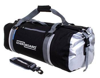 Overboard Waterproof Duffel Bag 60 Liters Black