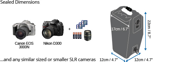 Overboard Waterproof SLR Roll-Top Camera Bag black - 2