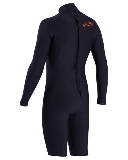 Billabong Absolute Bz 2/2mm Shorty Pitkähihainen navy tummansininen - 2
