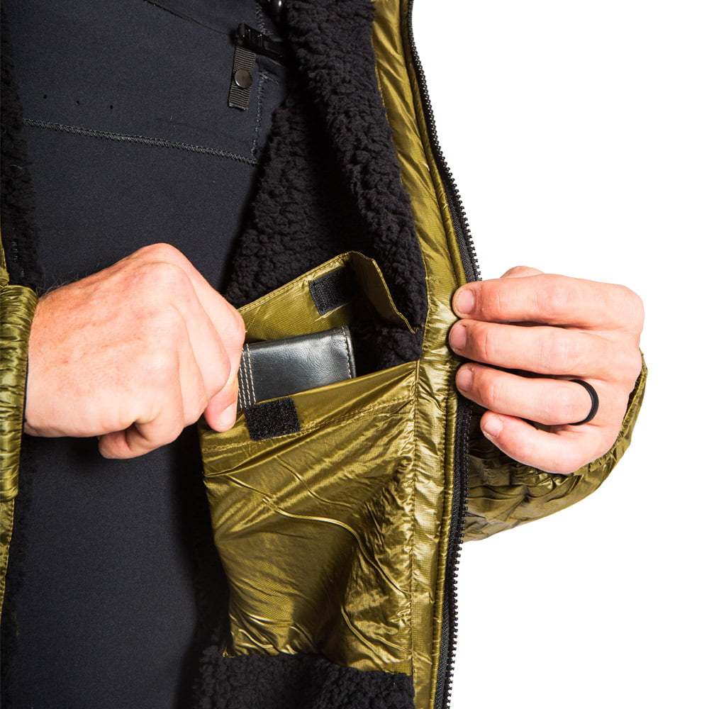 Ride Engine Tech changing robe V1 - warm anorak -Black - 5