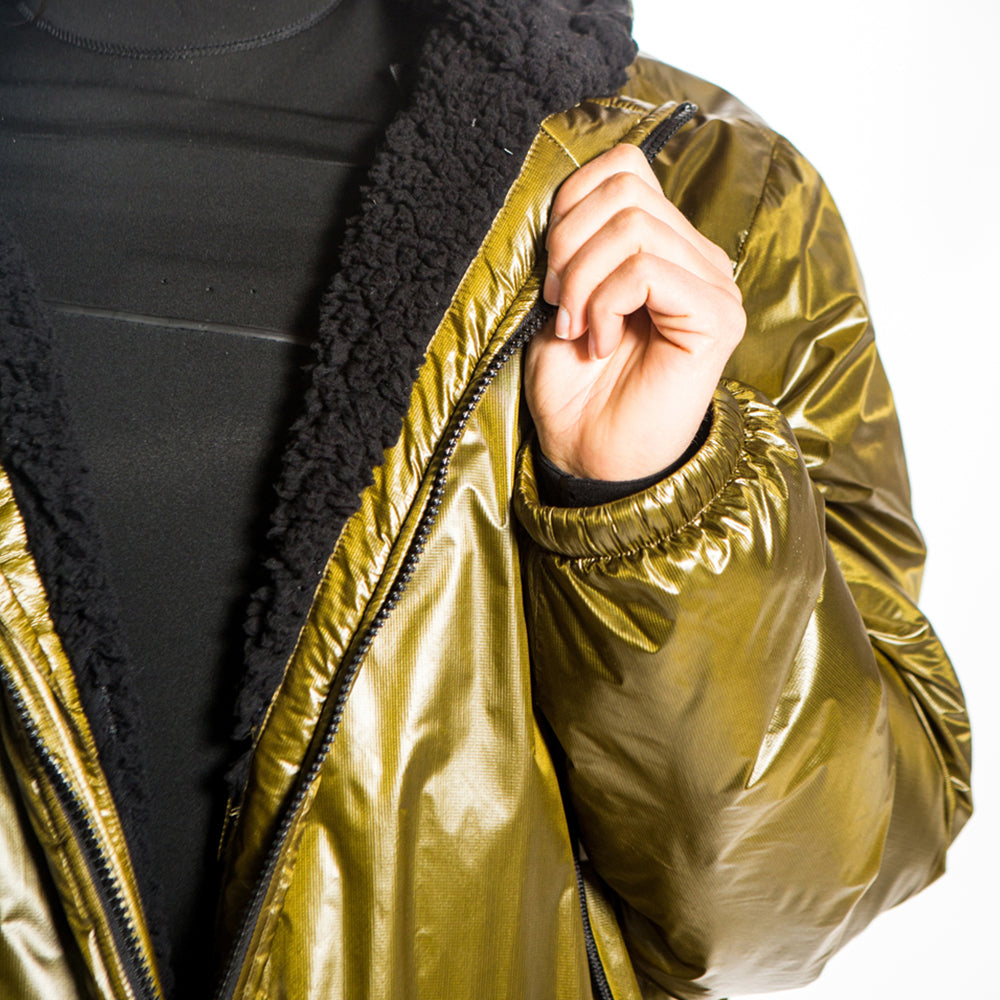 Ride Engine Tech changing robe V1 - warm anorak -Black - 3
