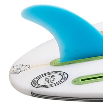FUTURES Fins Thruster Set F2 SOFT Safety blue