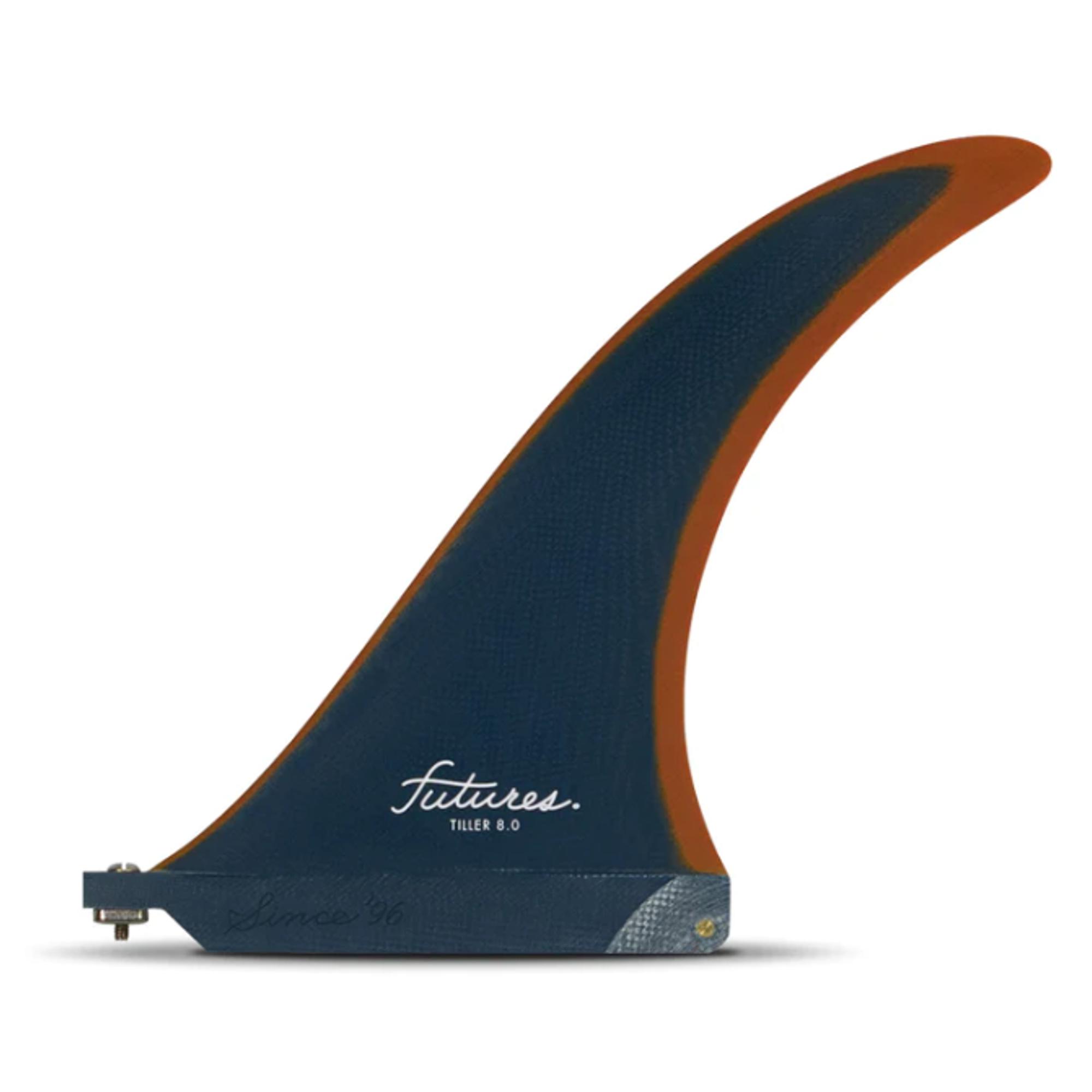 FUTURES Fins Single Tiller 8.0 Fiberglass US