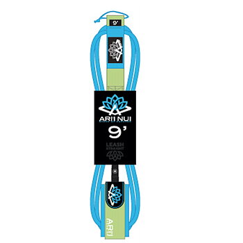 ARIINUI SUP straight knee Leash 9.0 blue
