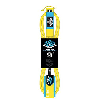 ARIINUI SUP straight Leash 9.0 stand up yellow