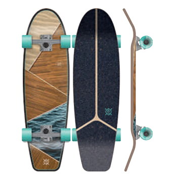 FLYING WHEELS Street Pool Skateboard 30.5 Marina