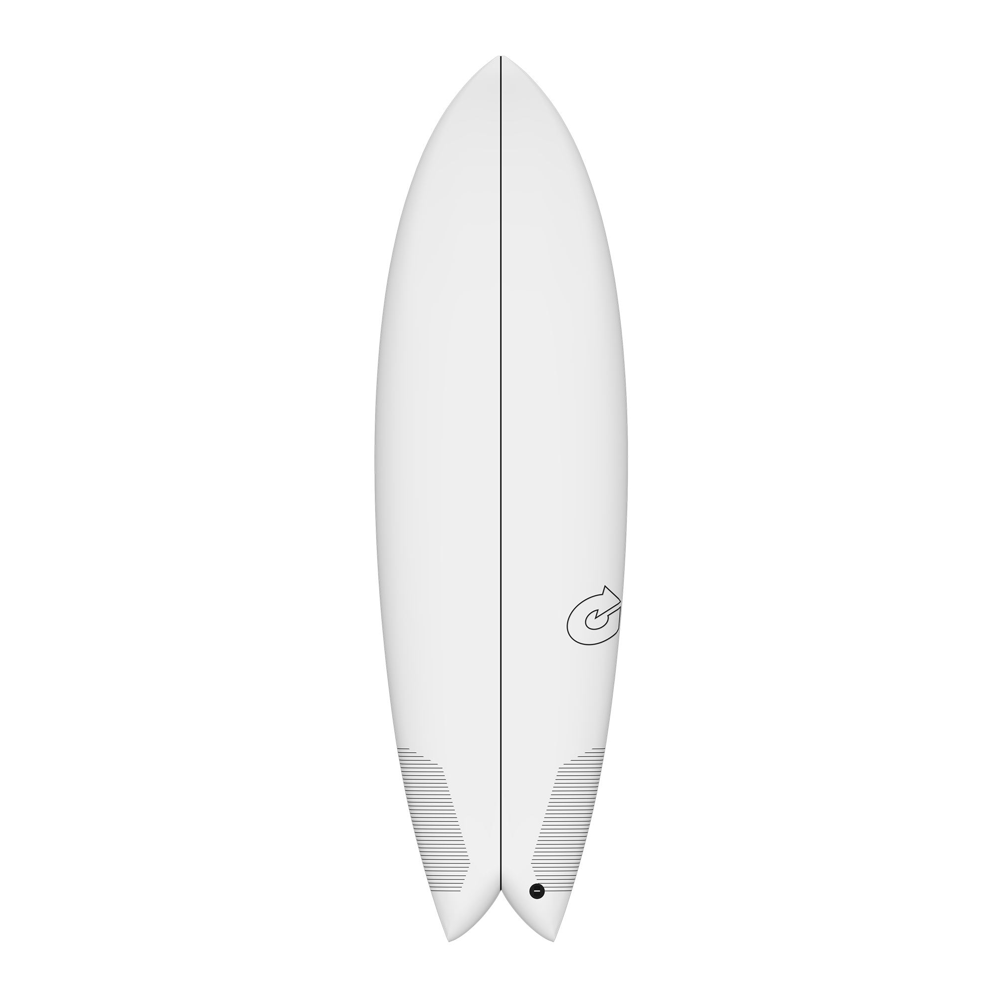 Surfboard TORQ TEC Twin Fish 6.2