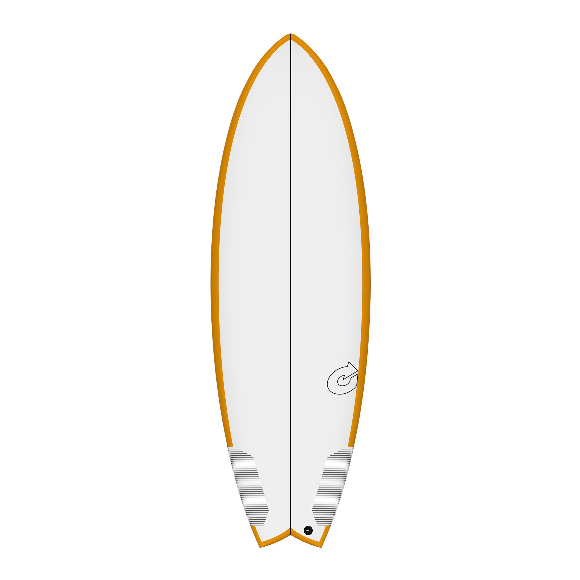 Surfboard TORQ TEC Summer Fish 6.0 Rail Orange - www.boardclub.se