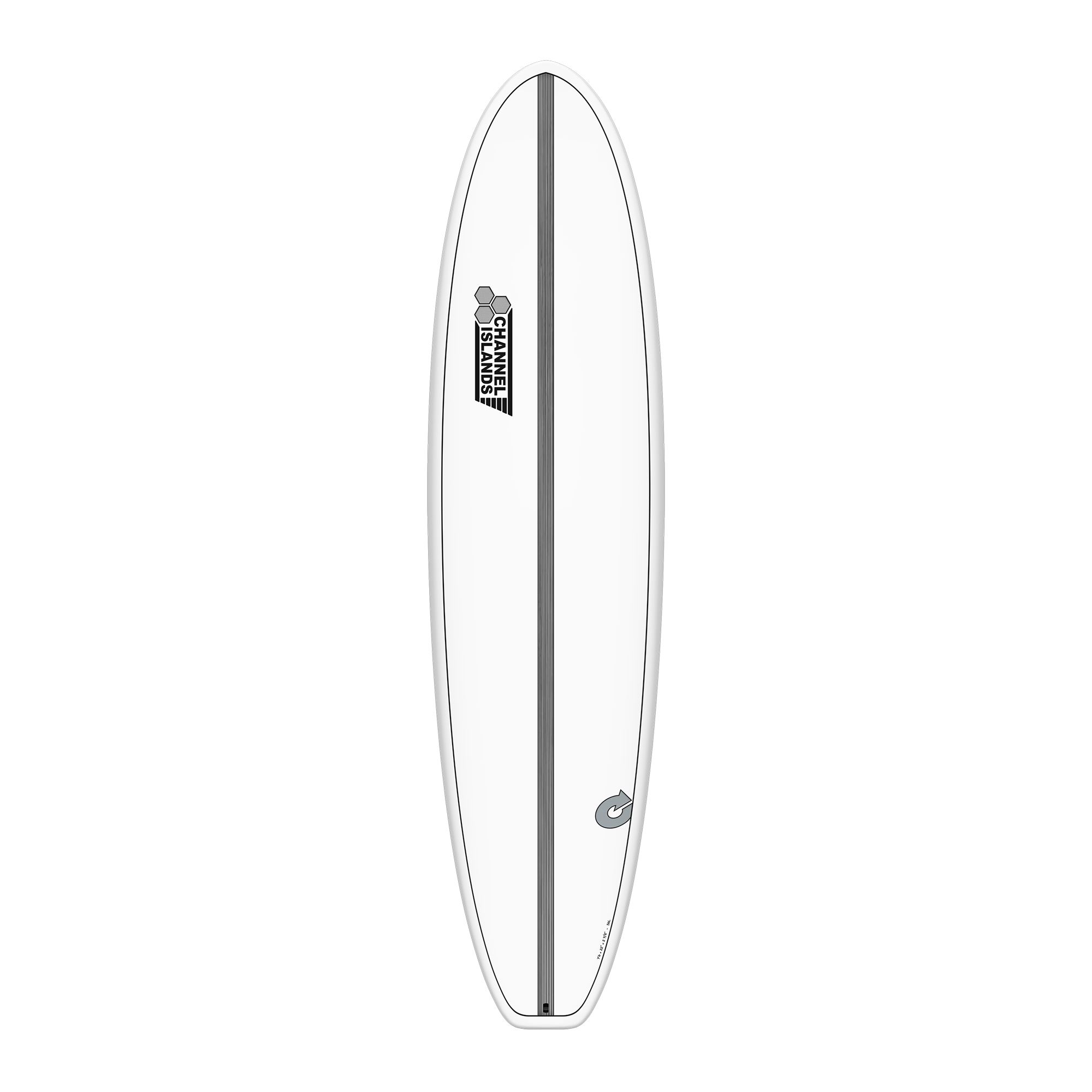 Surfboard CHANNEL ISLANDS X-lite2 Chancho 7.6 Wite