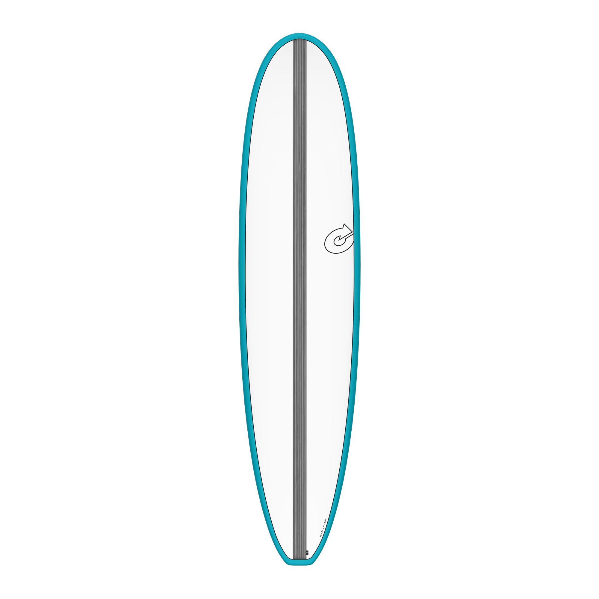 Surfboard TORQ Epoxy TET CS 8.0 Long Carbon Teal