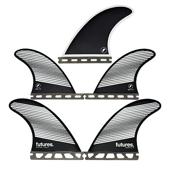 FUTURES  Fins Quad Thruster 5 Set F4 Legacy