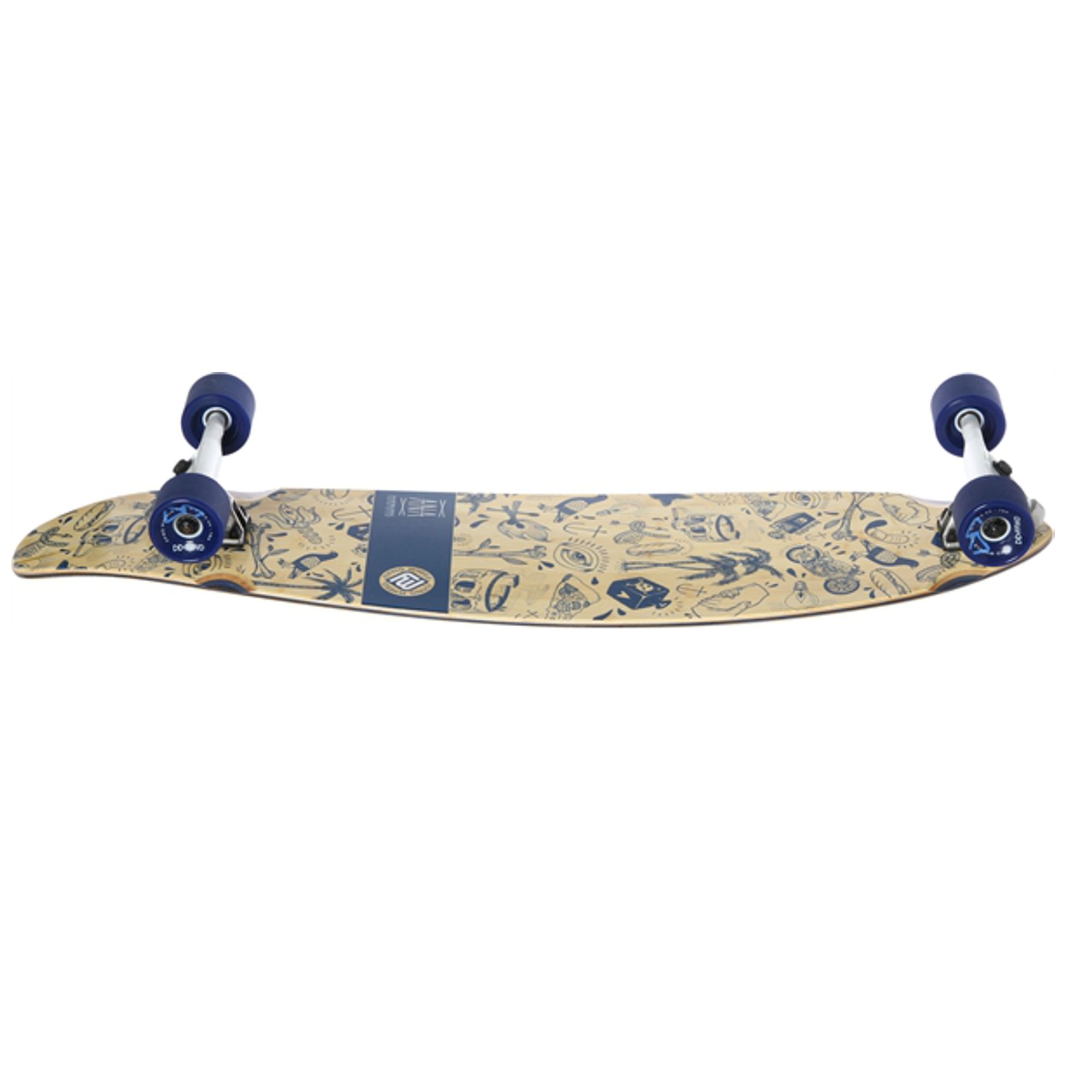 FLYING WHEELS Carving Skateboard 37 Ink is Drug - 3