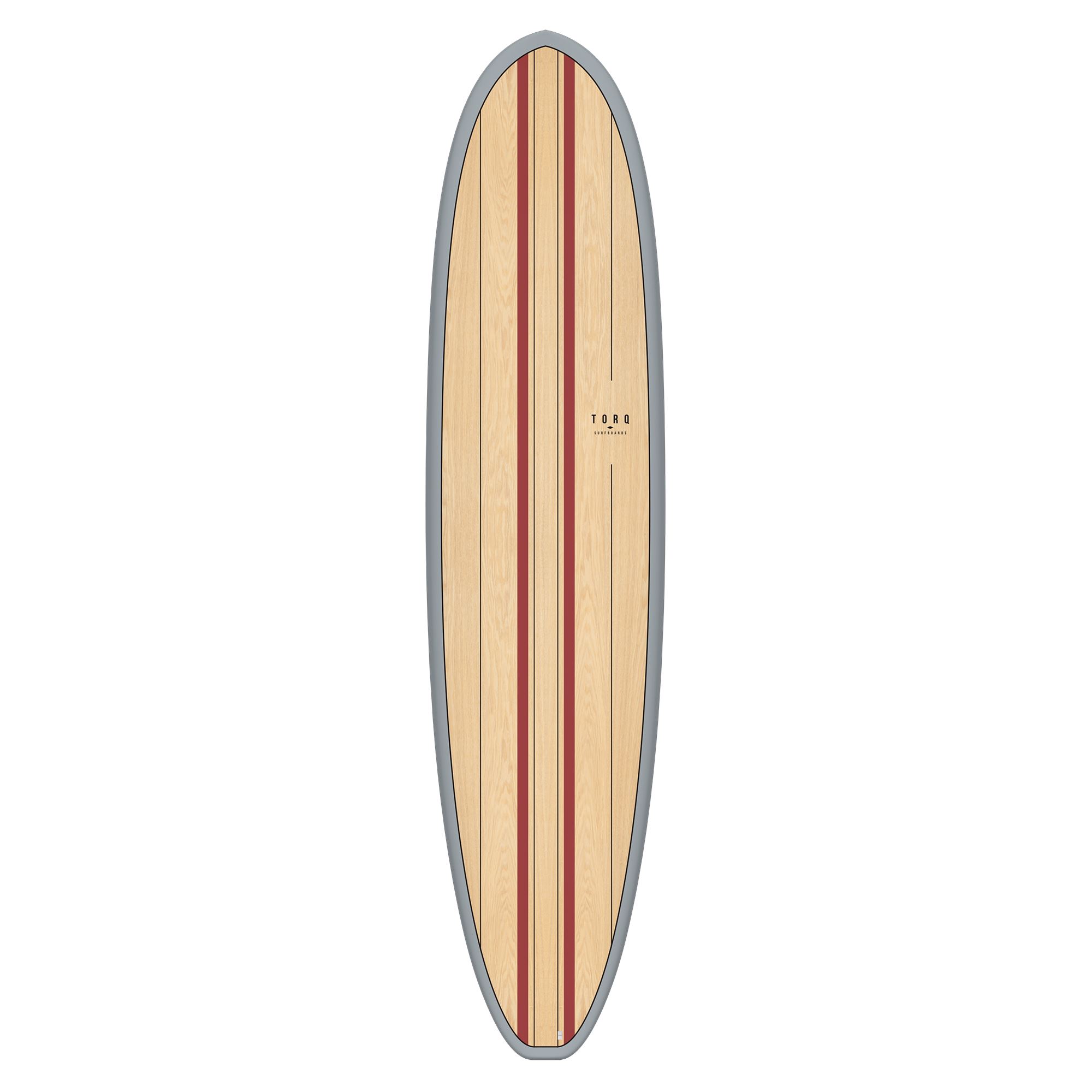 Surfboard TORQ Epoxy TET 8.2 V+ Funboard Wood