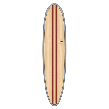 Surfboard TORQ Epoxy TET 8.2 V+ Funboard Wood