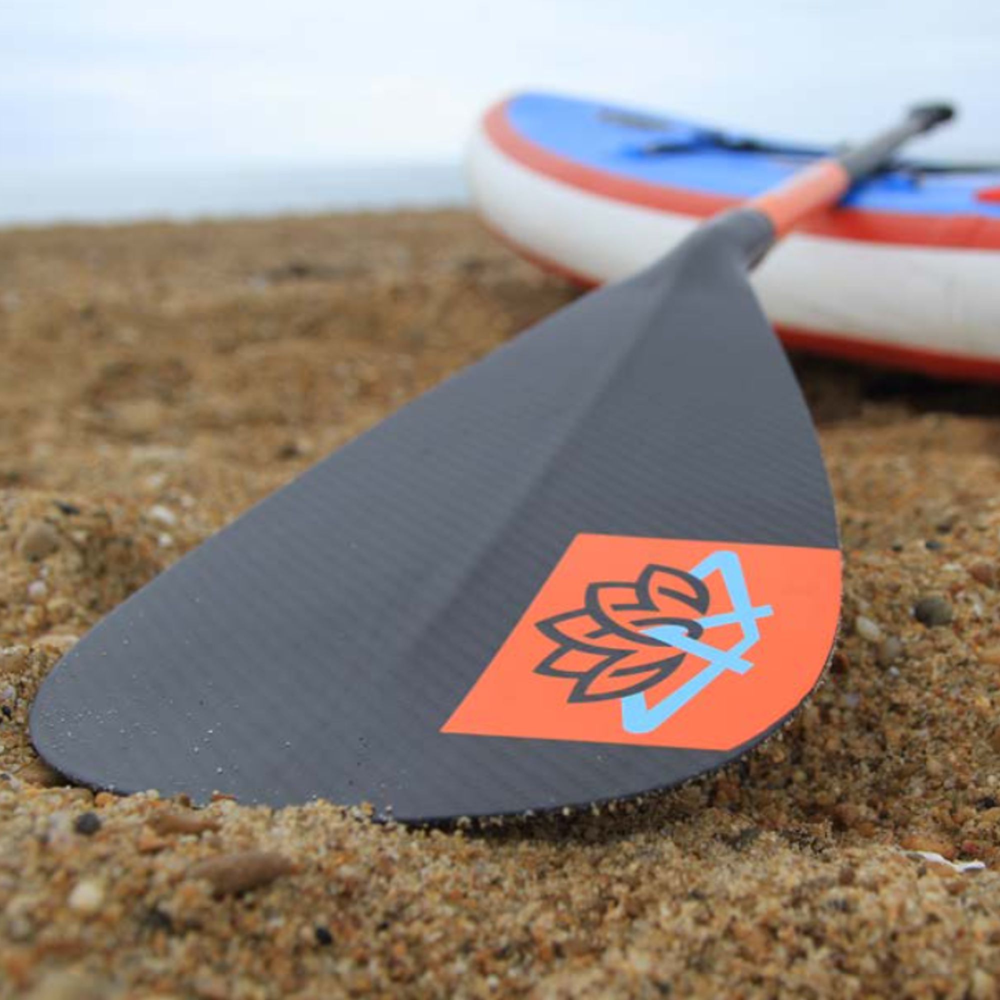 ARIINUI SUP Paddle Fiberglas Carbon 170-210 2-pcs - 3