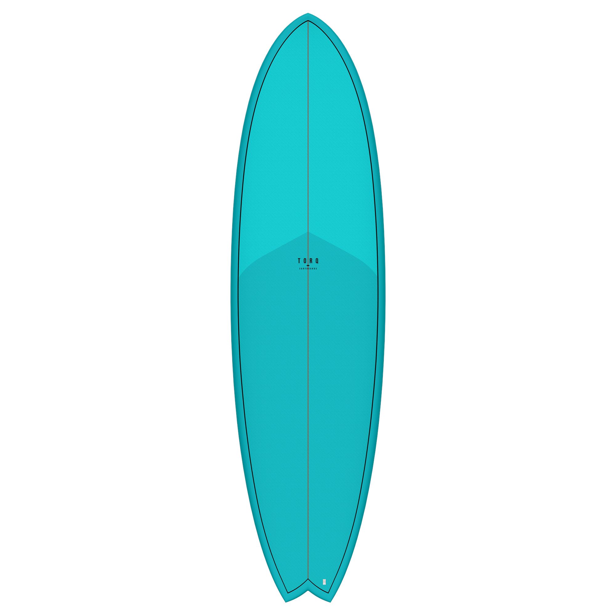 Surfboard TORQ Epoxy TET 7.2 Fish ClassicColor