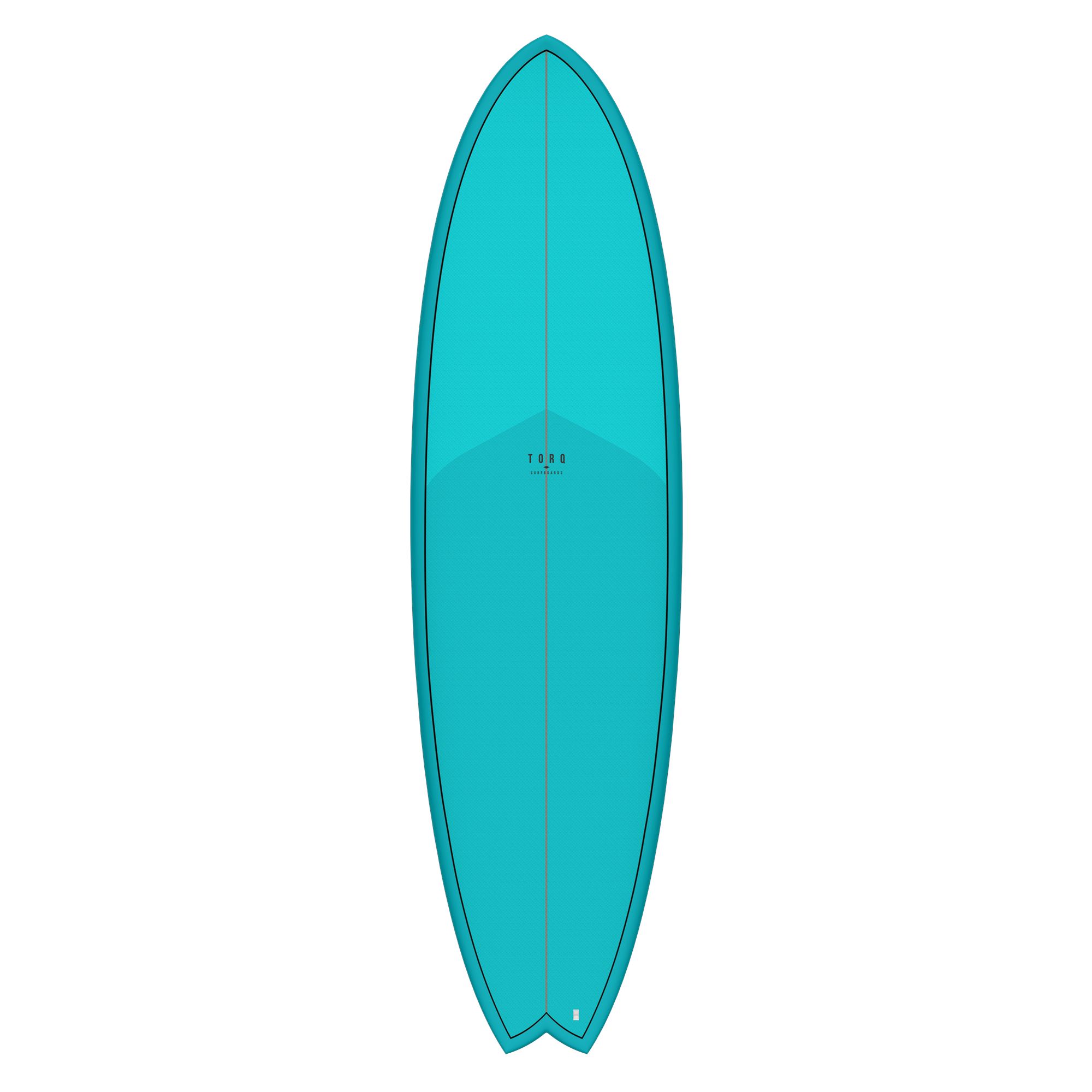 Surfboard TORQ Epoxy TET 6.10 MOD Fish ClassicColo