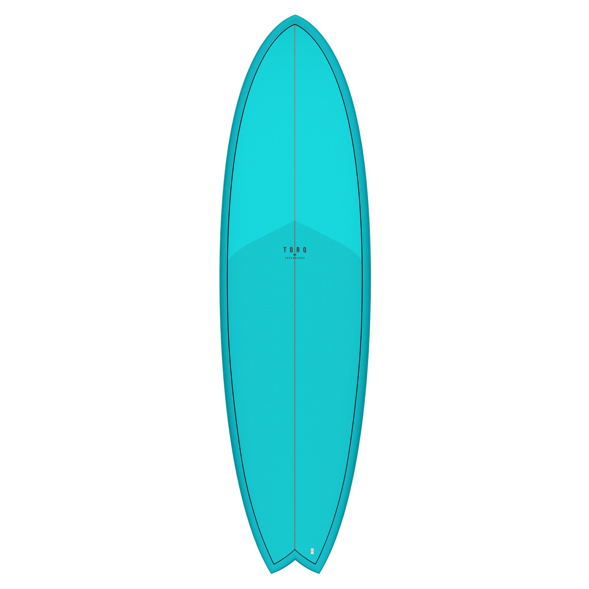 Surfboard TORQ Epoxy TET 6.6 Fish Classic Color