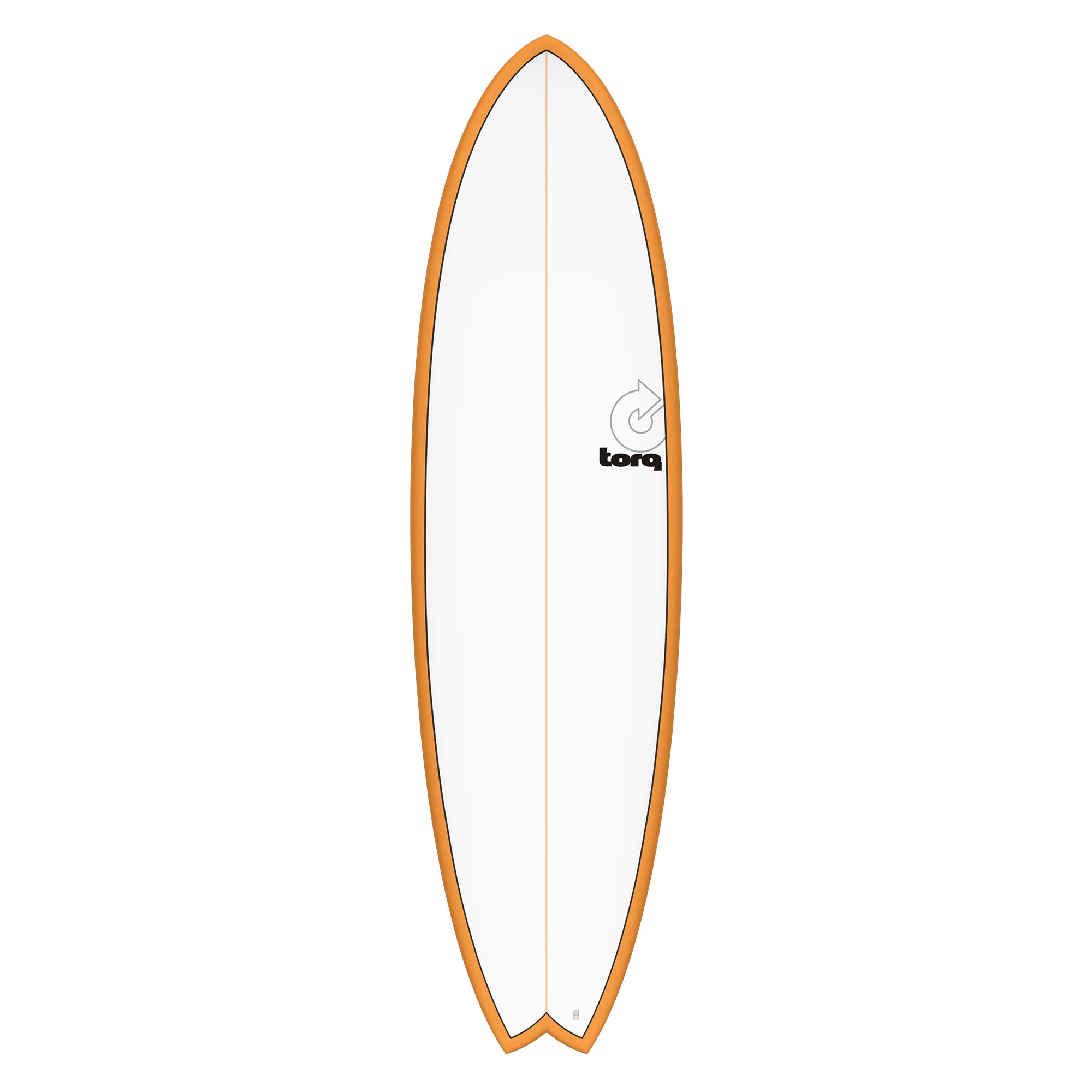 Surfboard TORQ Epoxy TET 6.10 MOD Fish OrangeRail