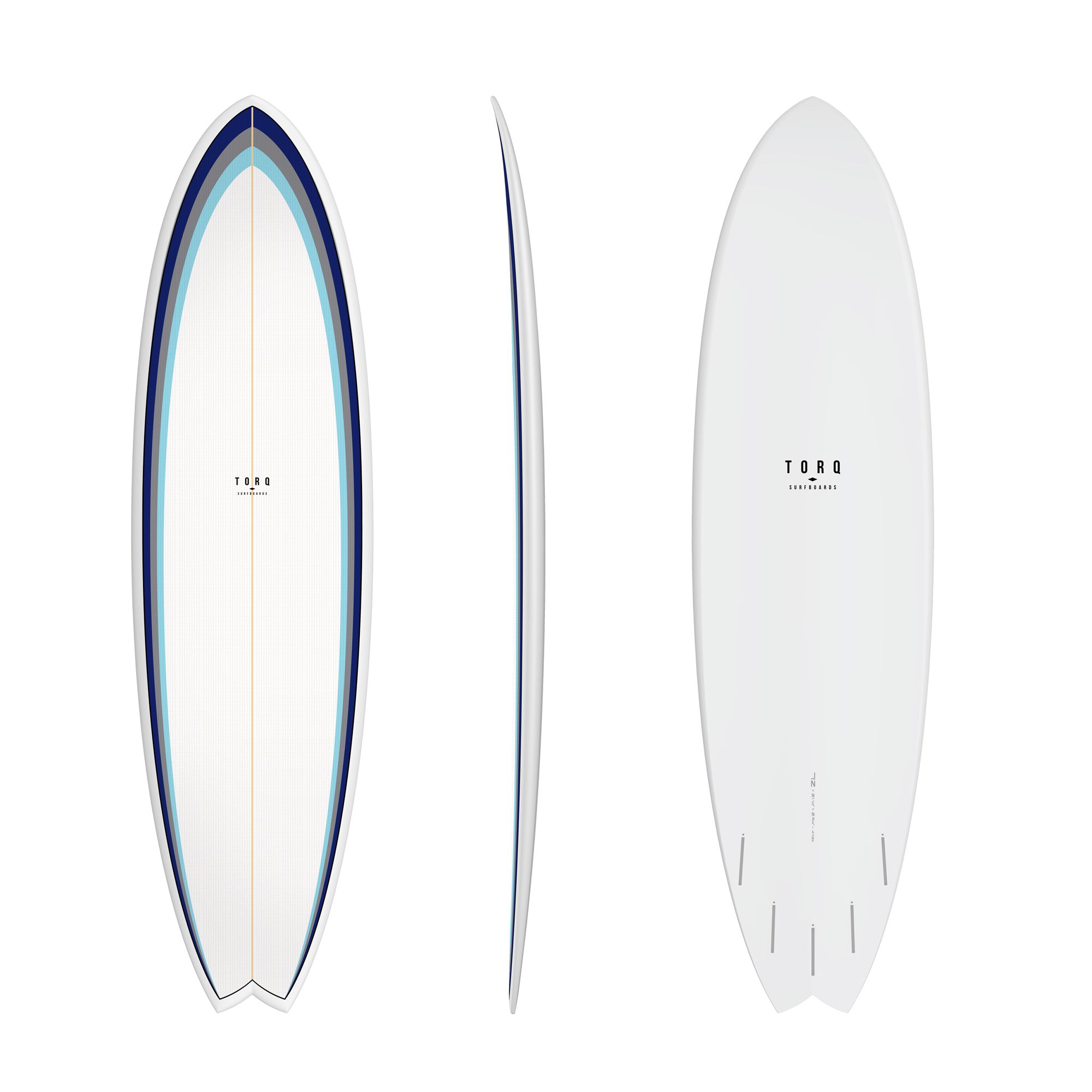 Surfboard TORQ Epoxy TET 7.2 Fish Classic