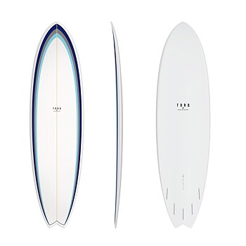 Surfboard TORQ Epoxy TET 7.2 Fish Classic