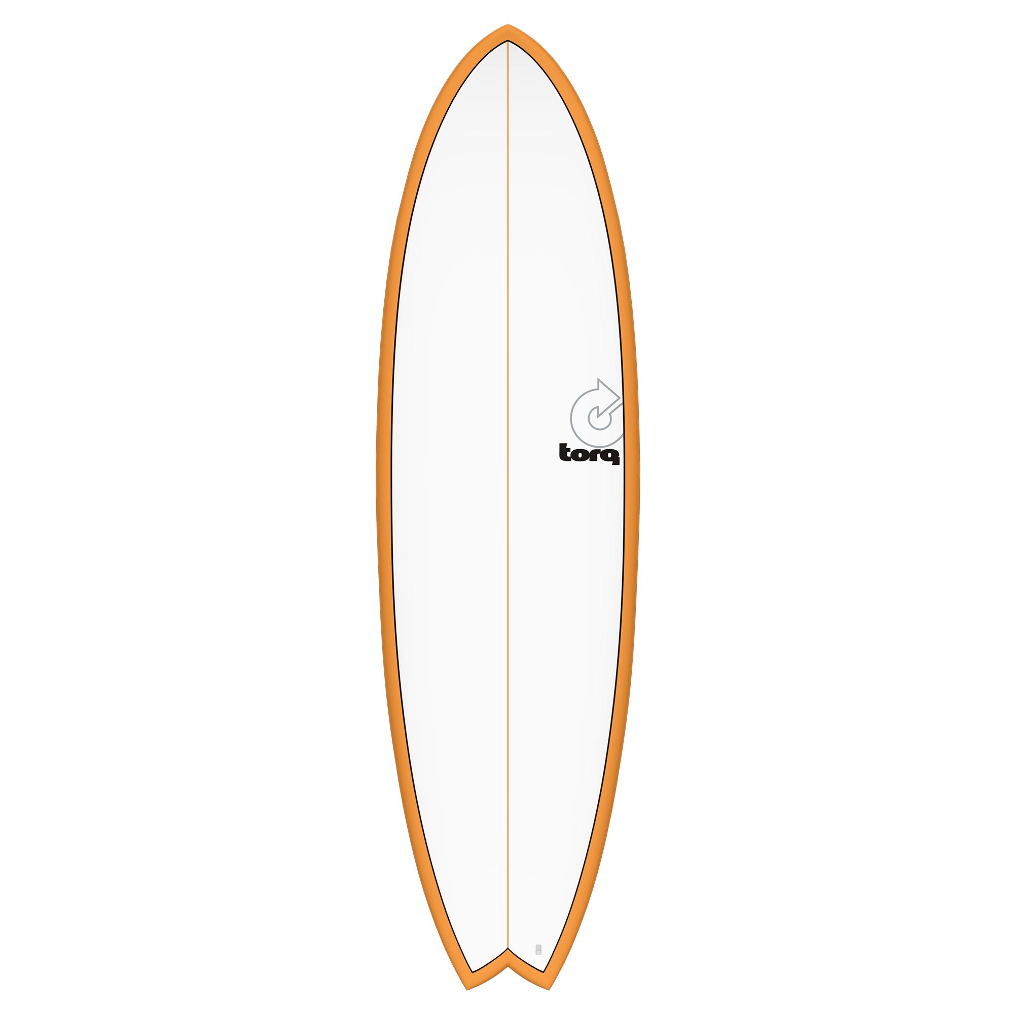 Surfboard TORQ Epoxy TET 6.3 MOD Fish OrangeRail