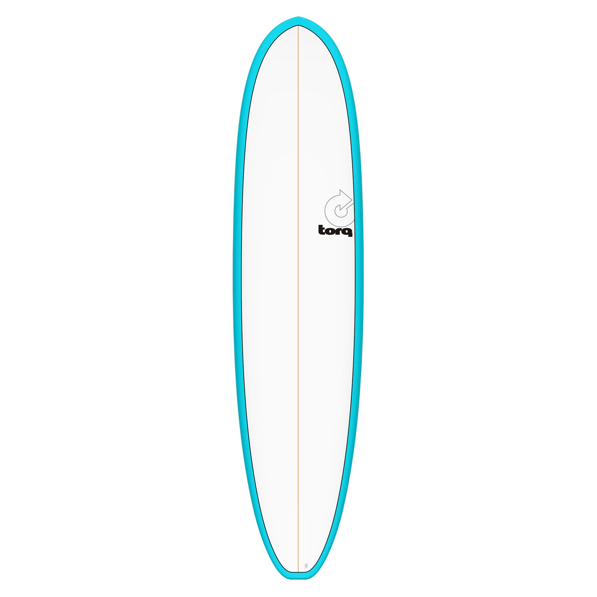 Surfboard TORQ Epoxy TET 8.2 V+ Funboard Blue Pinl
