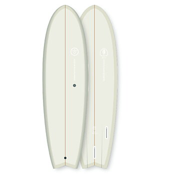 Surfboard VENON 6.3 Spectre Fish Cream