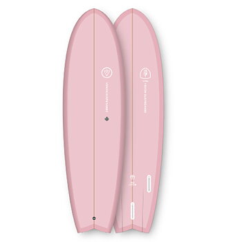 Surfboard VENON 6.10 Spectre Fish Pink