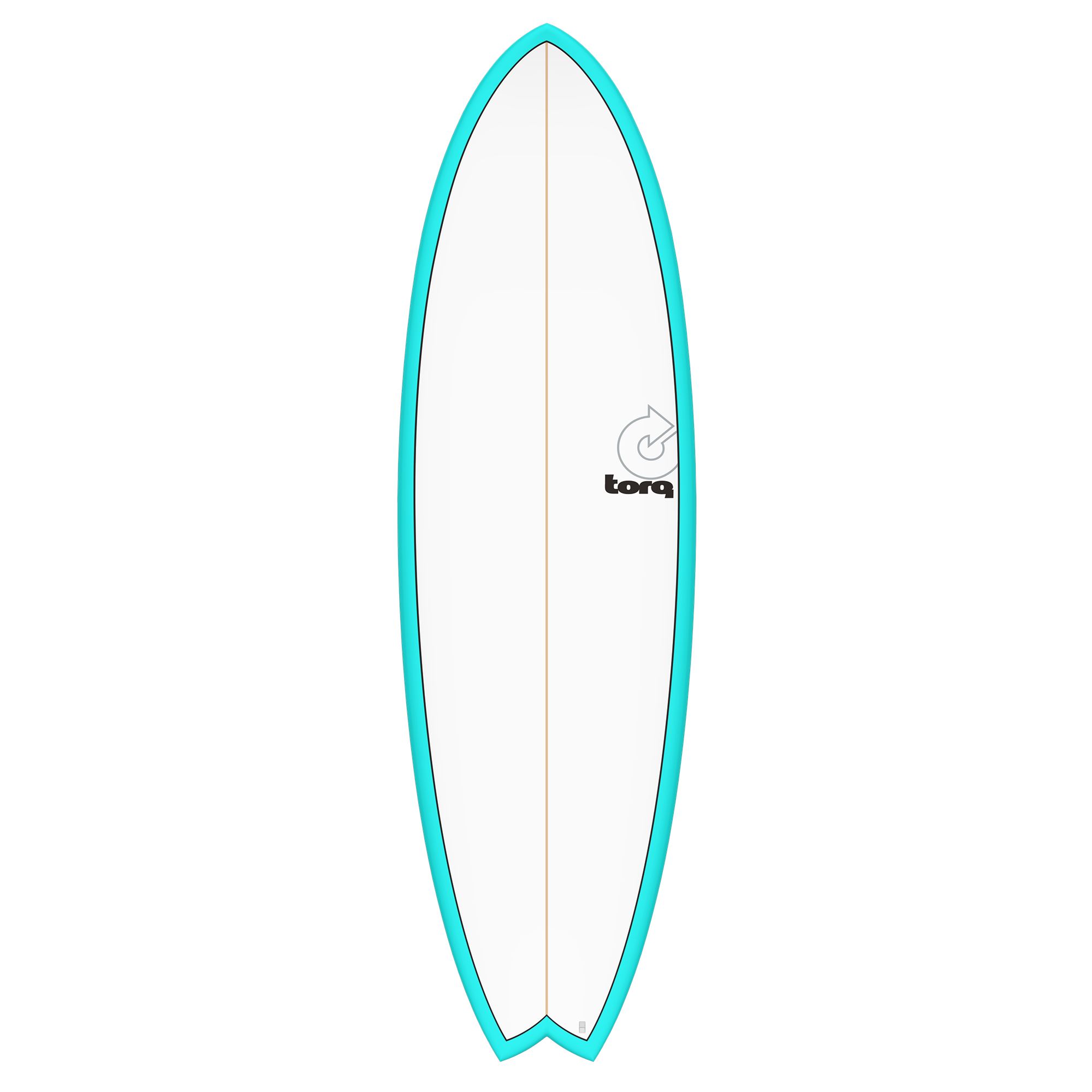 Surfboard TORQ Epoxy TET 5.11 Fish Blue Pinline