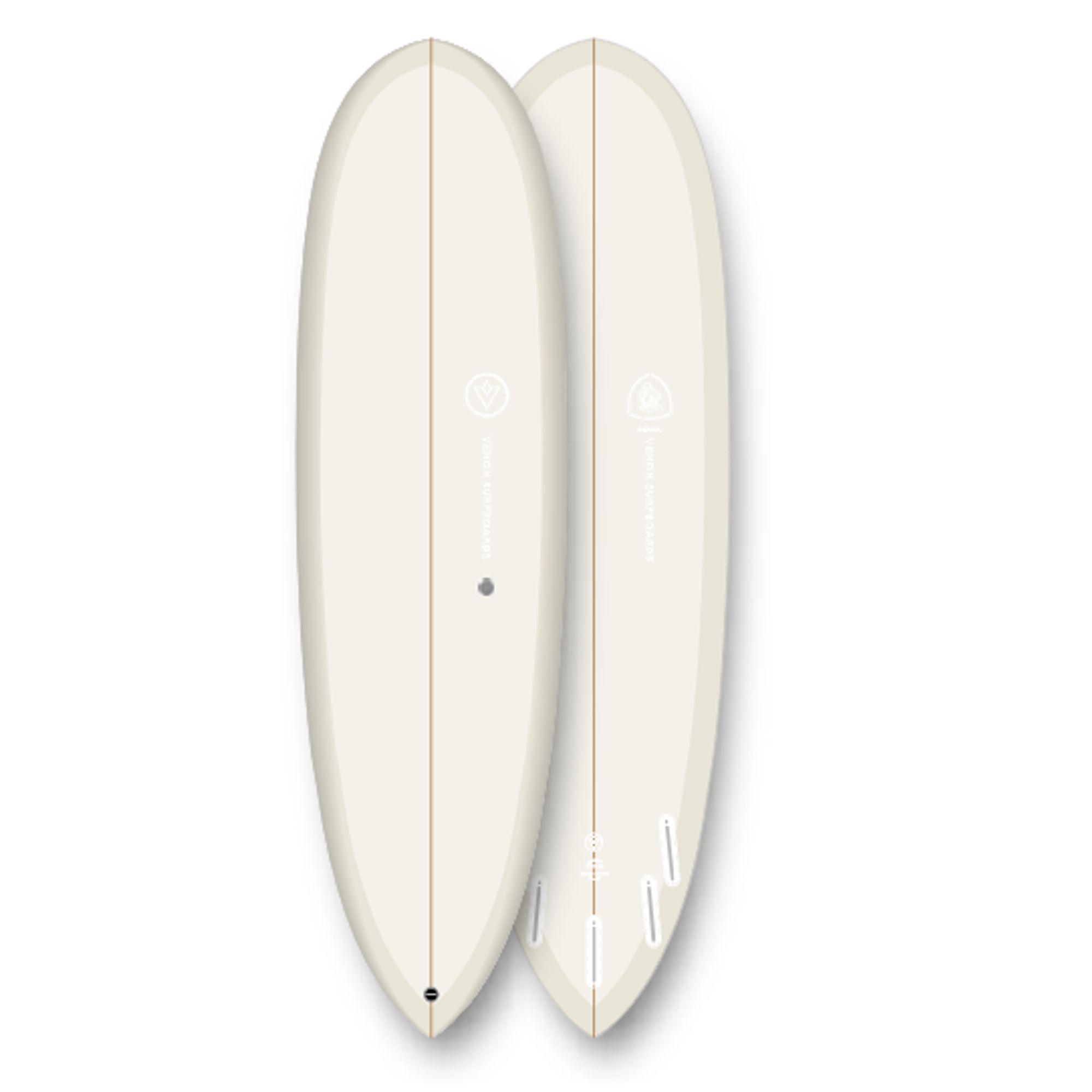 Surfboard VENON Gopher 7.0 Cream