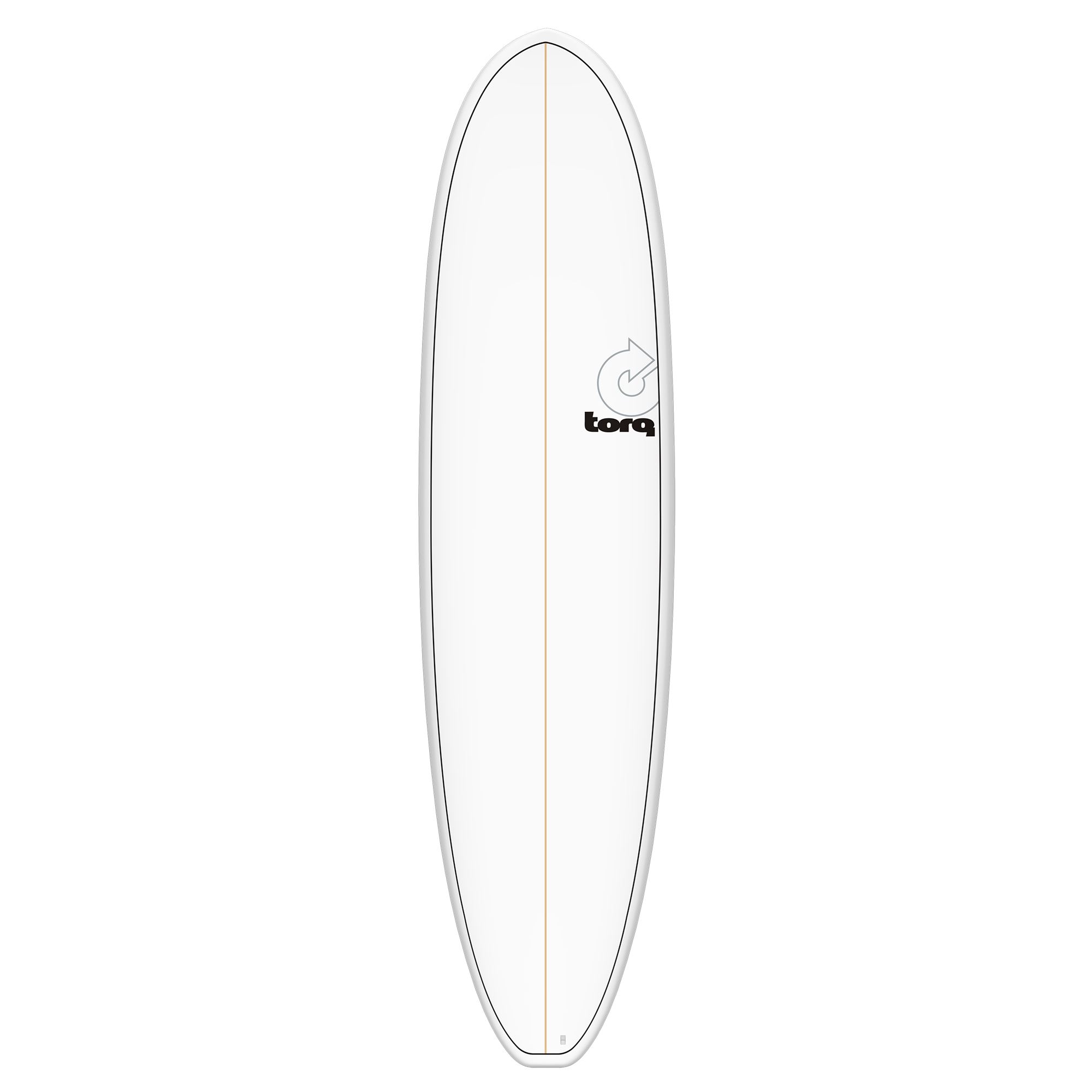 Surfboard TORQ Epoxy TET 7.4 V+ Funboard Pinlines