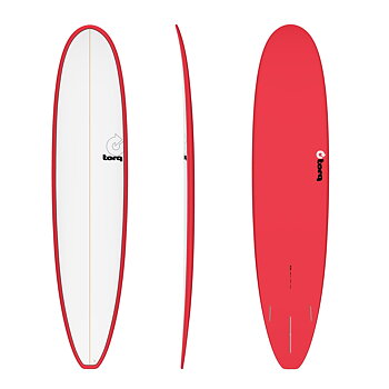 Torq Epoxy TET 8.6 Longboard Red Pinline