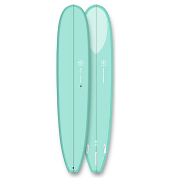 Surfboard VENON 9.3 Log Longboard Malibu Seagreen