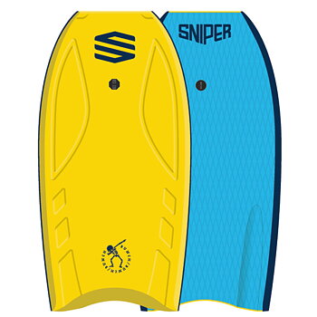 SNIPER Bodyboard Bunch II EPS Stringer 38 Yellow B