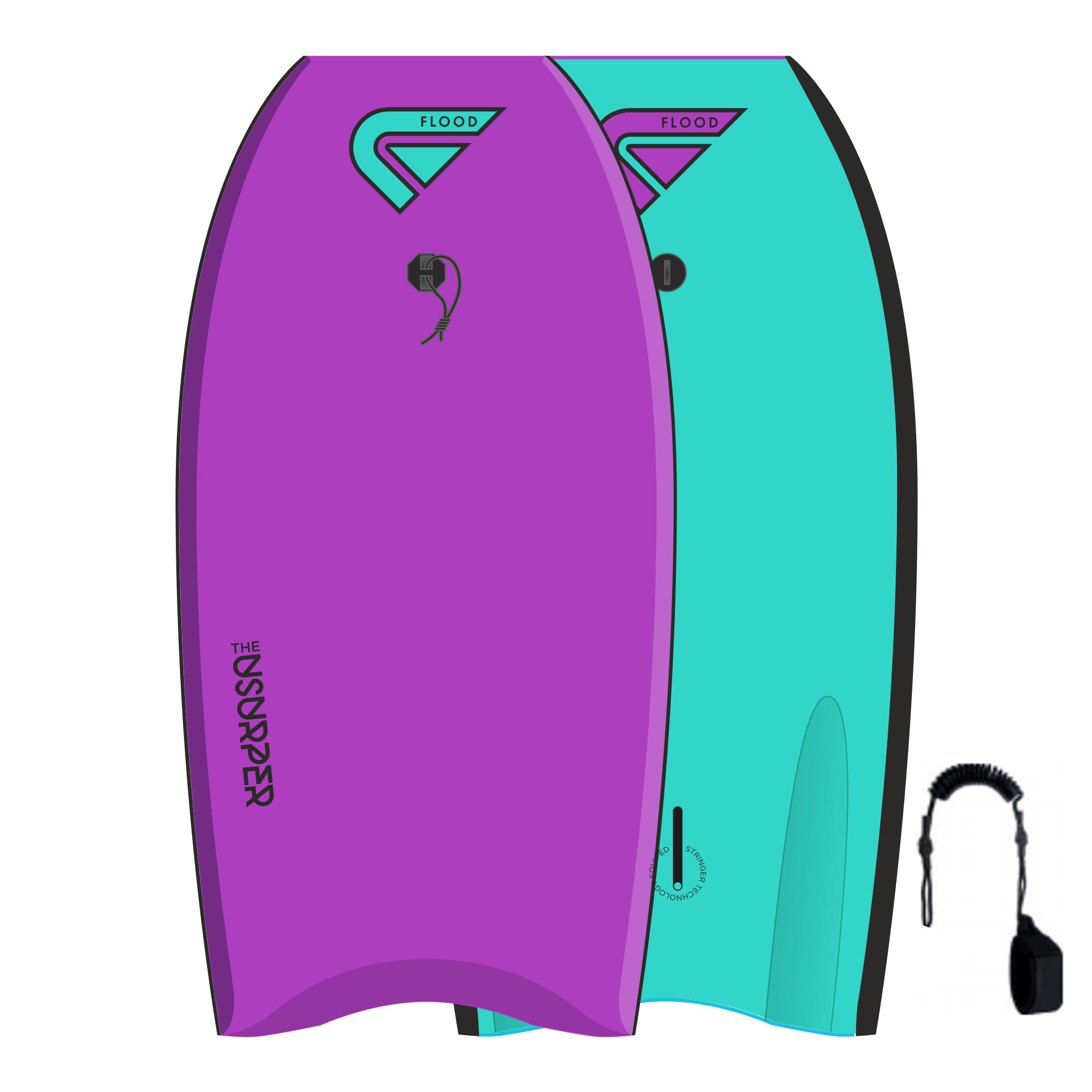 FLOOD Bodyboard Usurper 37 Purple