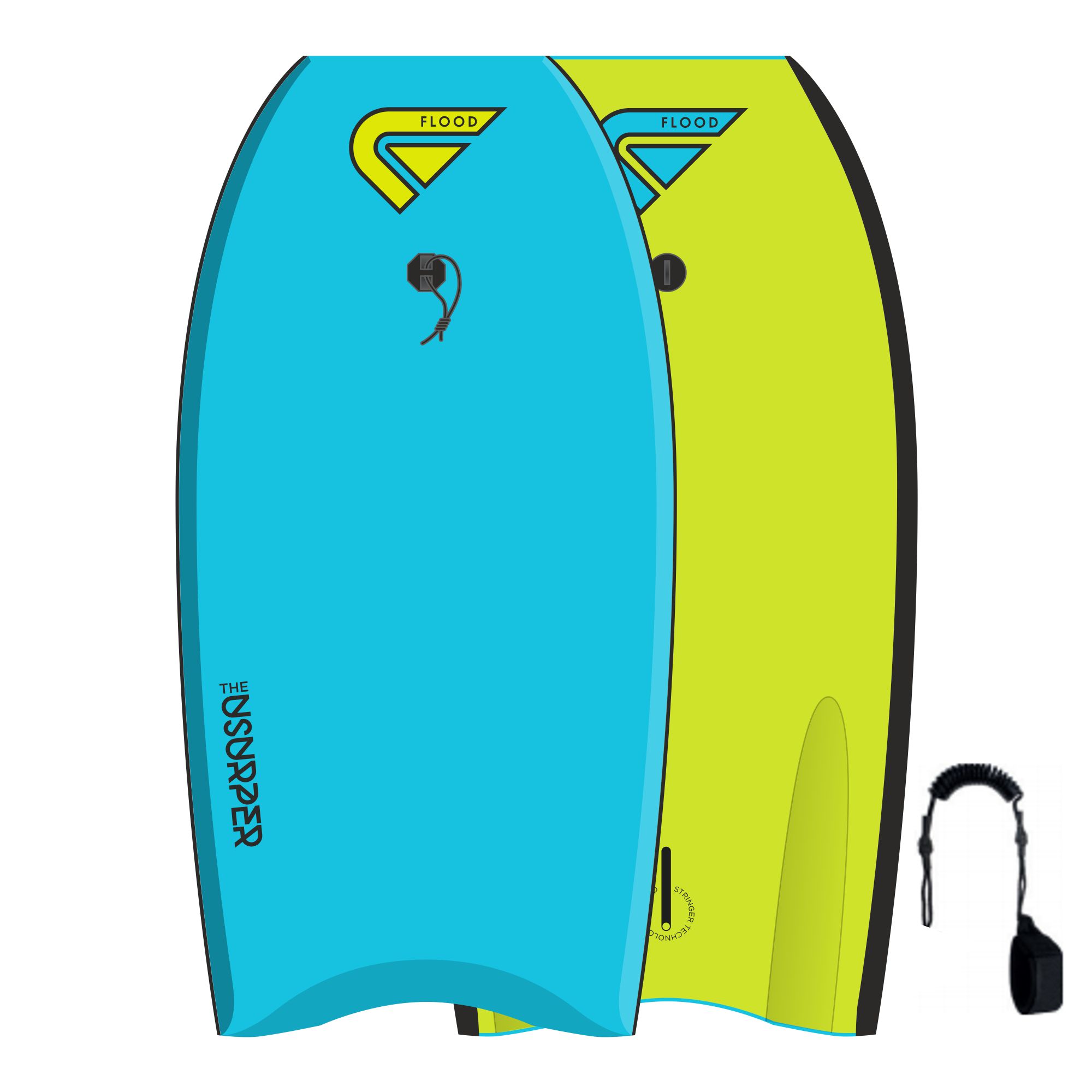 FLOOD Bodyboard Usurper 37 Lite Blue