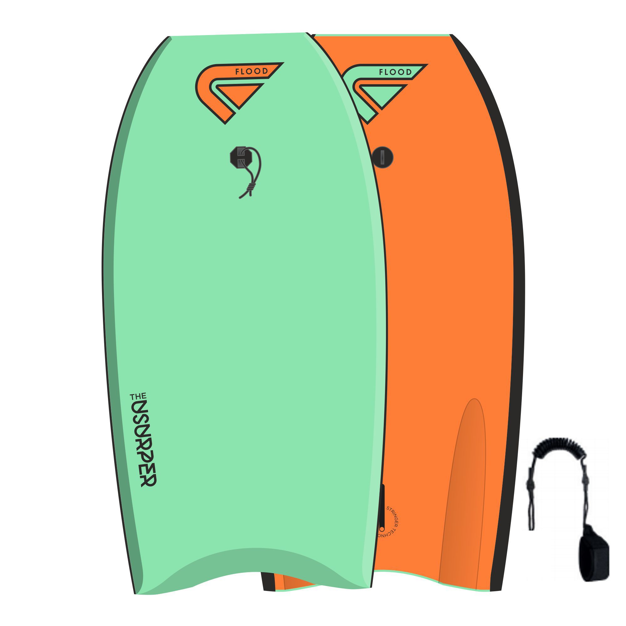 FLOOD Bodyboard Usurper 33 Seagreen