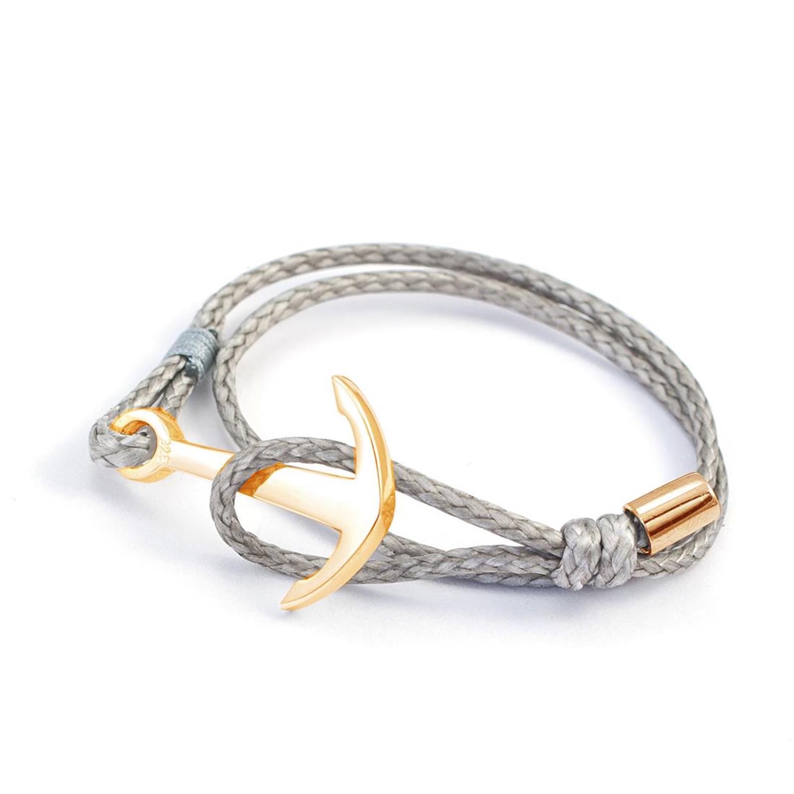 Silver+Surf bracelet  L Ancor Pure gold plated