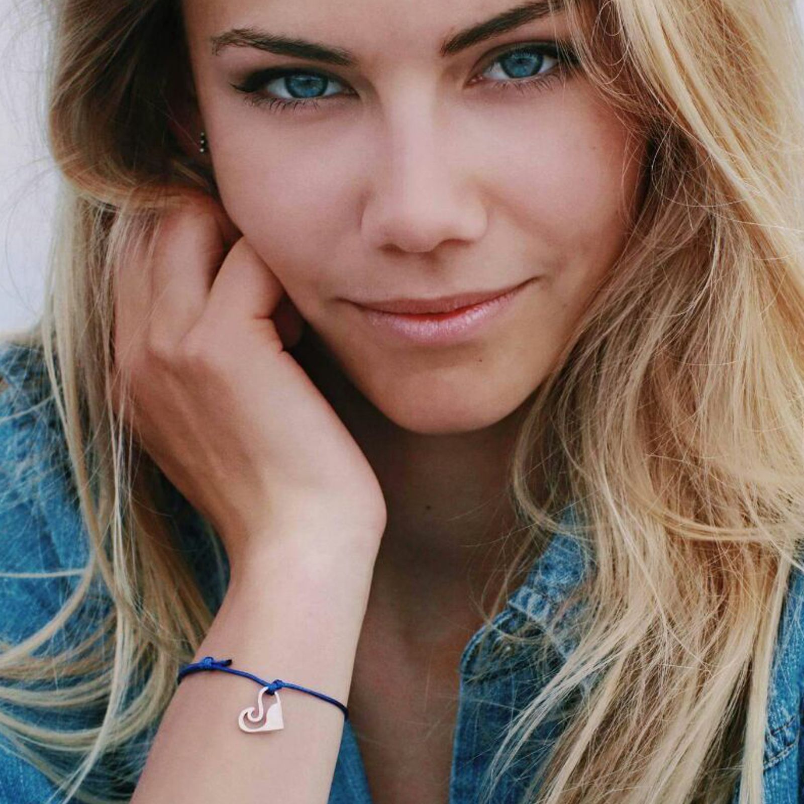 Silver+Surf Jewellery Love Wave S gold - 3