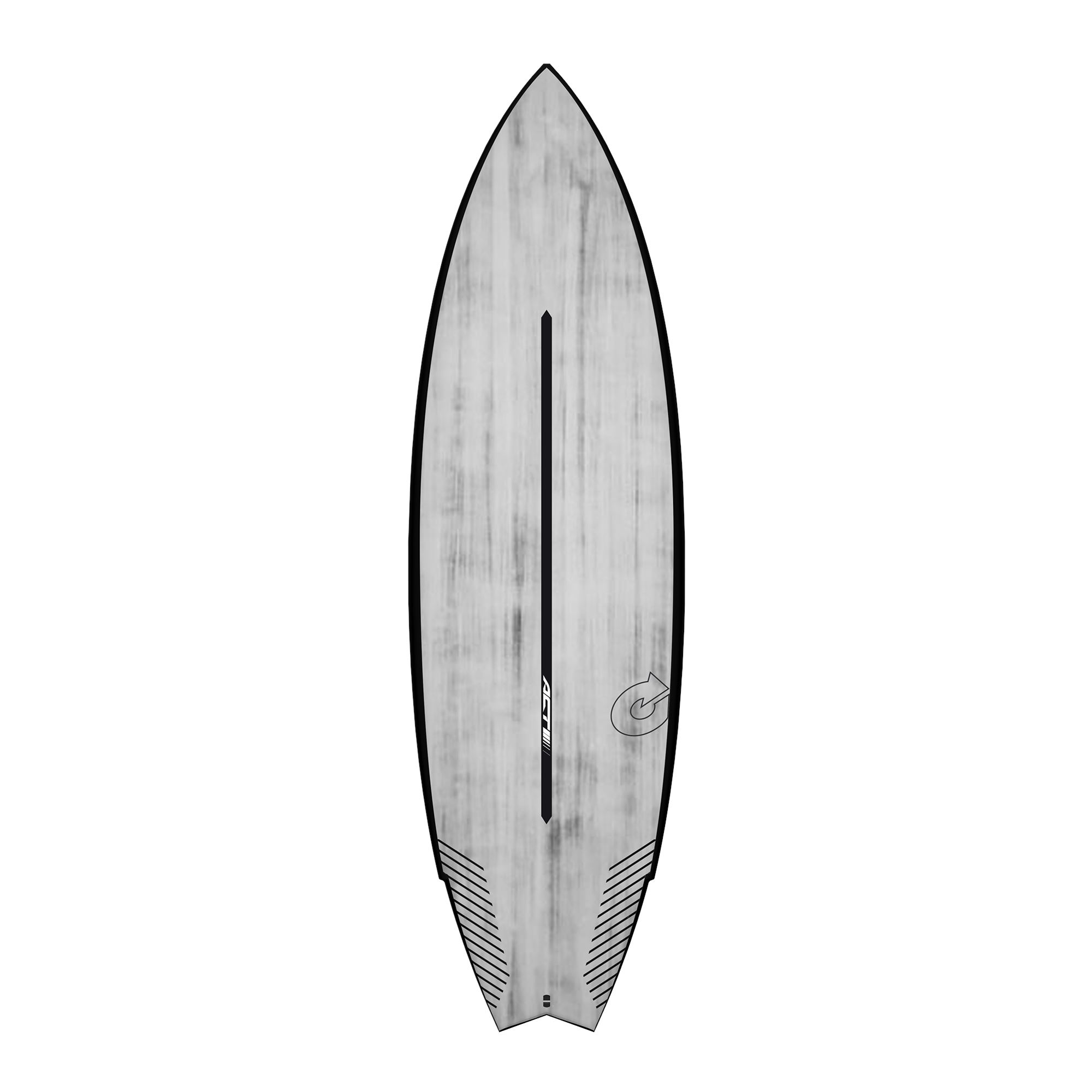 Surfboard TORQ ACT Prepreg Go-Kart 6.6 BlackRail
