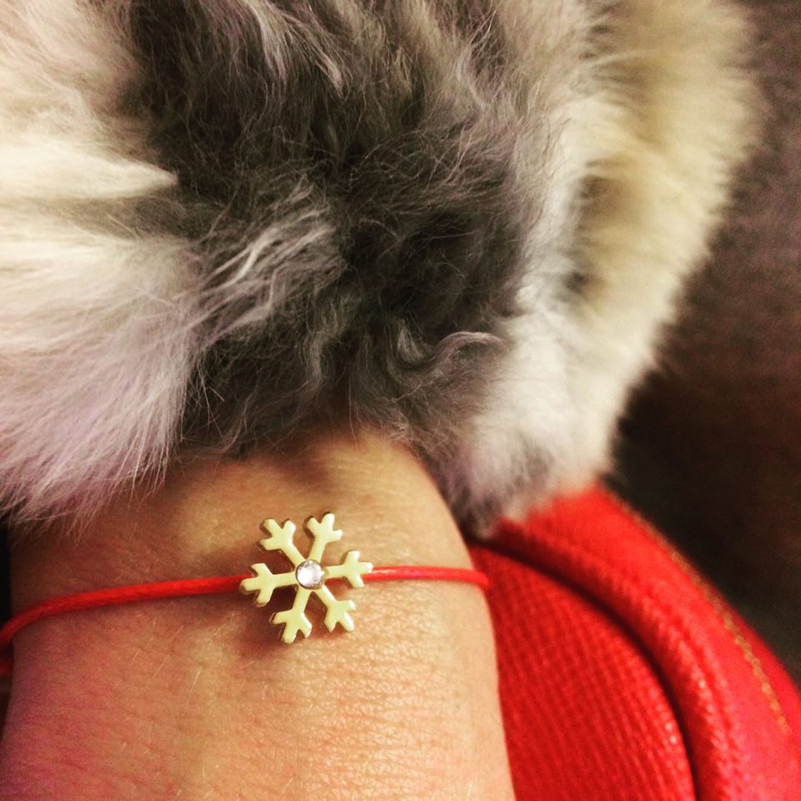 Silver+Surf Silber Schmuck Schnee Krist Gr S gold - 4